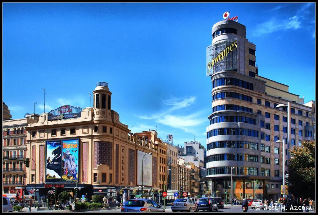 Bed and Breakfast Sol Montera & Parking Tph Madrid Exteriér fotografie